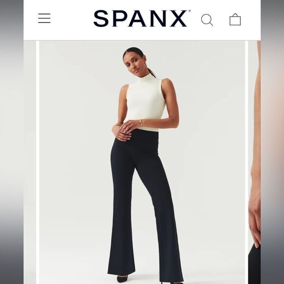 SPANX perfect black pants